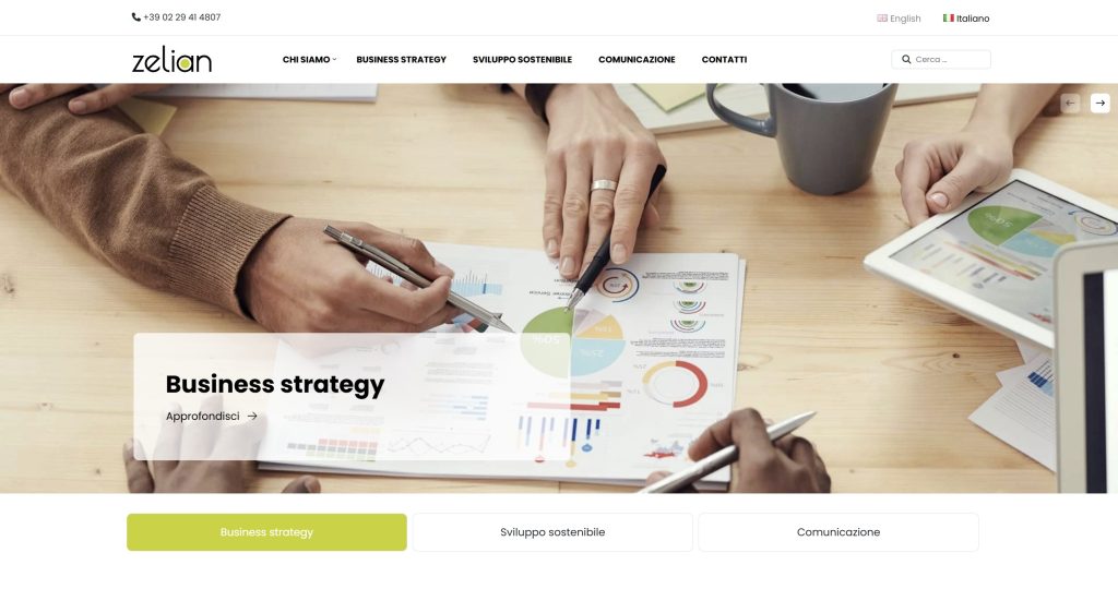 Zelian - Desktop Preview